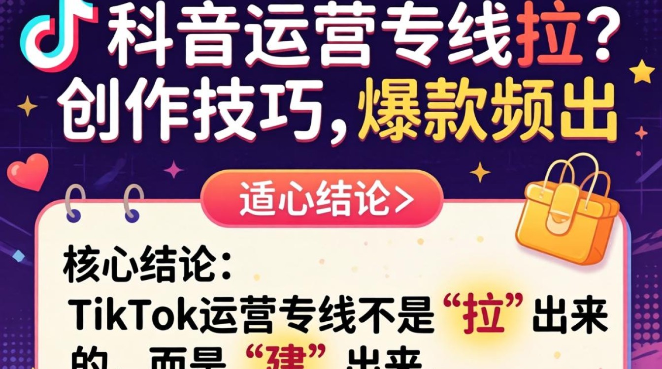 TikTok运营专线怎么拉?TikTok爆款内容创作技巧 TikTok爆款内容创作技巧