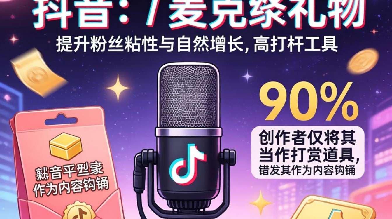 TikTok怎么靠麦克风礼物涨粉
