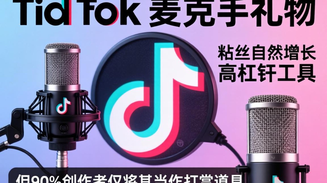 TikTok怎么靠麦克风礼物涨粉