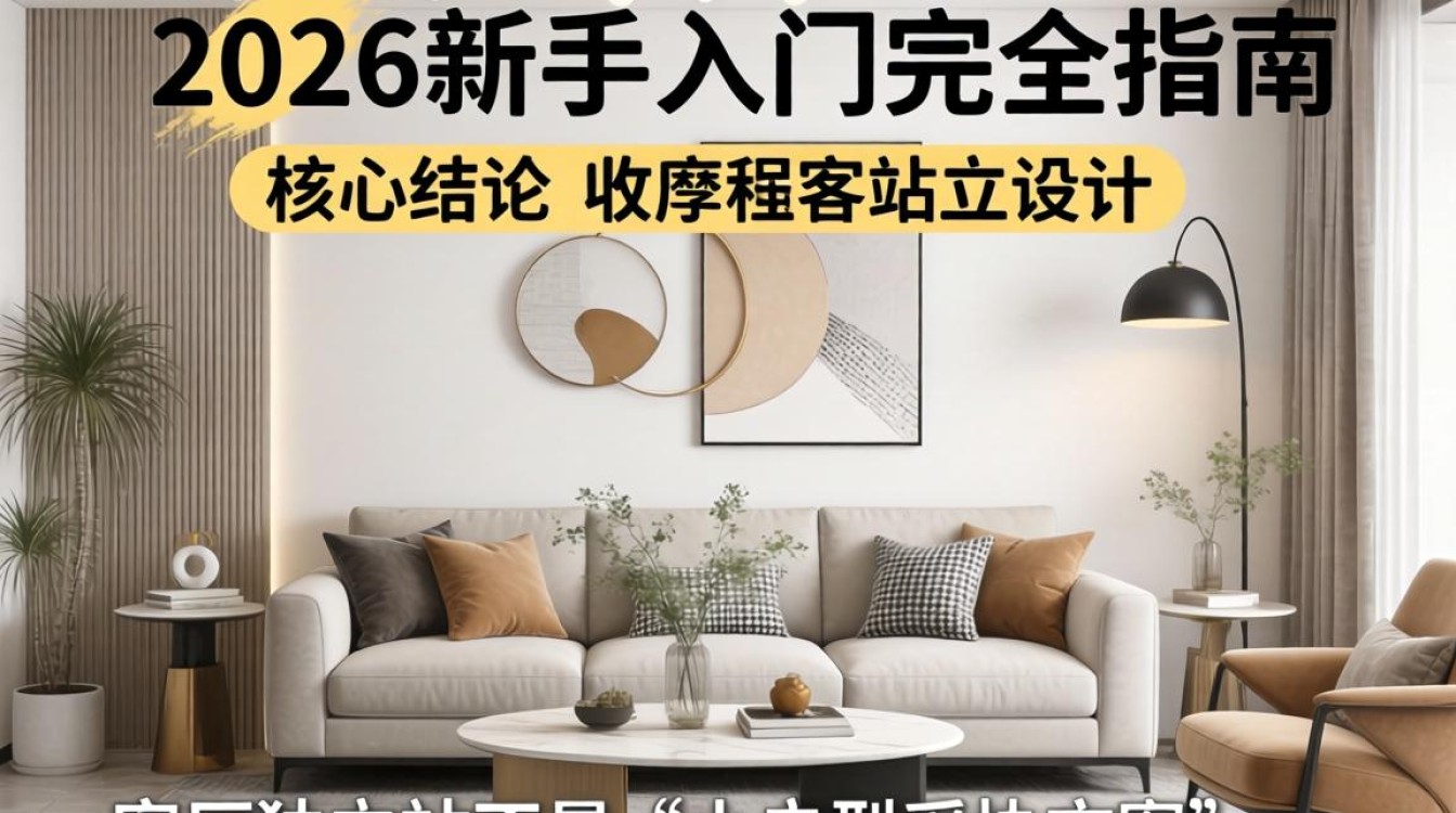 客厅独立站怎么设计?2026新手入门完全指南 2026新手入门完全指南