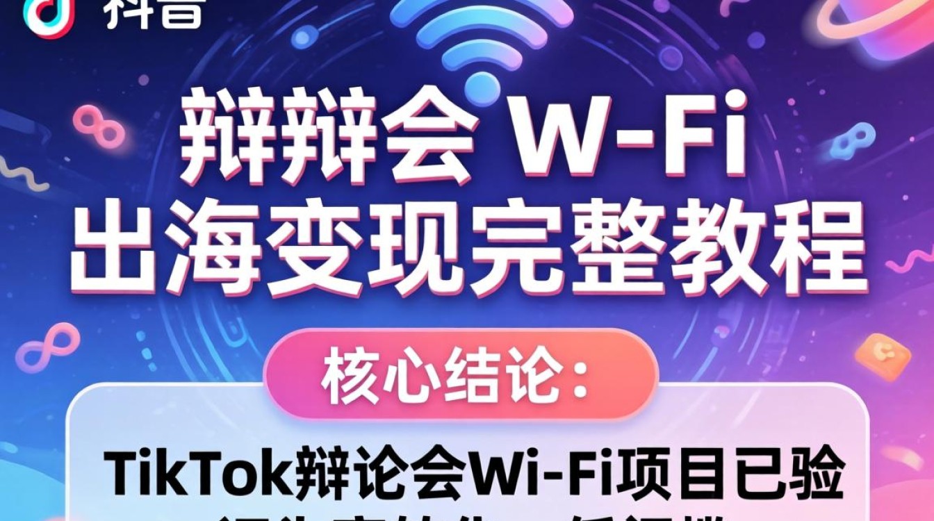 TikTok辩论会怎么用WiFi出海变现