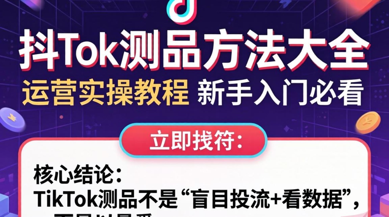 TikTok测品方法有哪些