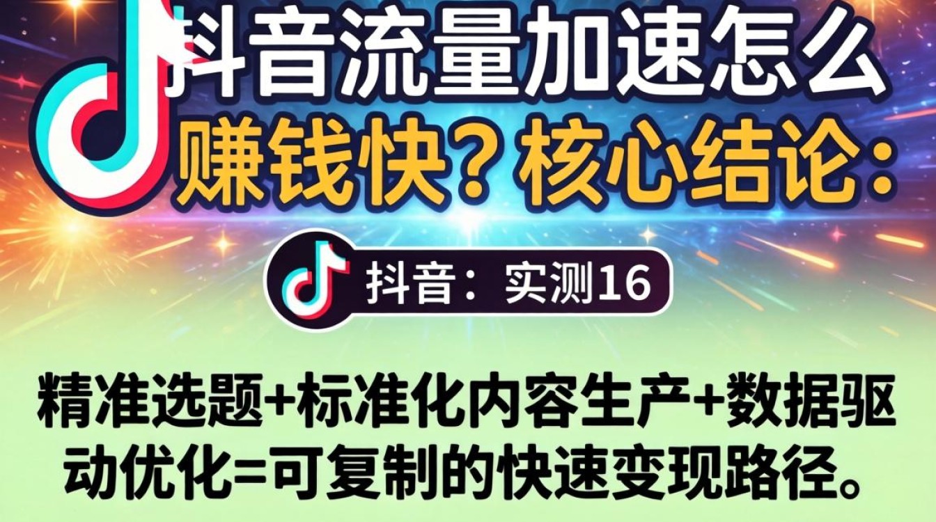 抖音快速变现的可复制成功经验