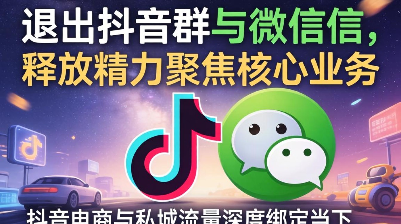 怎么批量退出抖音群微信?电商运营如何高效管理群聊提升销售转化 电商运营如何高效管理群聊提升销售转化