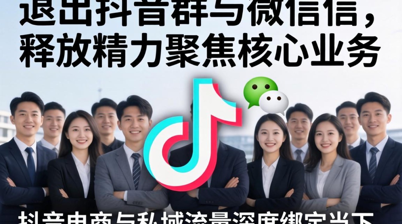怎么批量退出抖音群微信?电商运营如何高效管理群聊提升销售转化 电商运营如何高效管理群聊提升销售转化