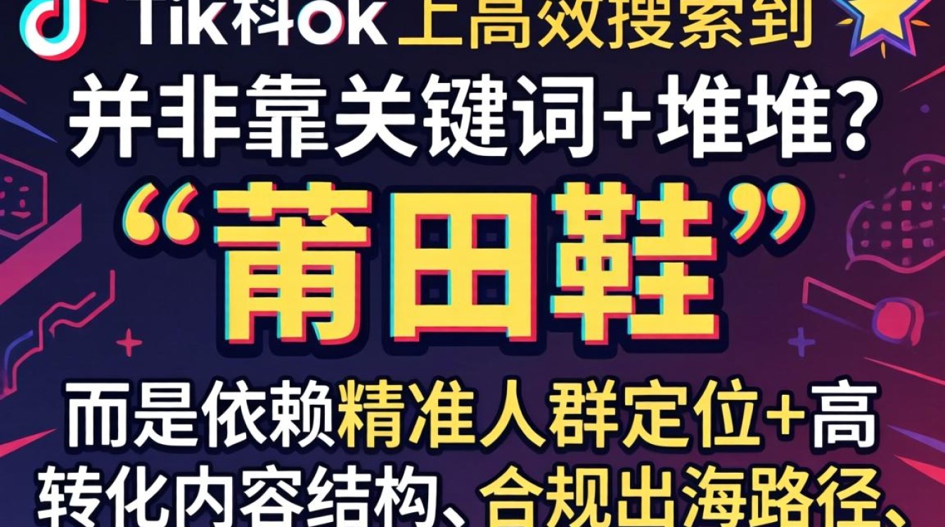 TikTok跨境出海运营指南