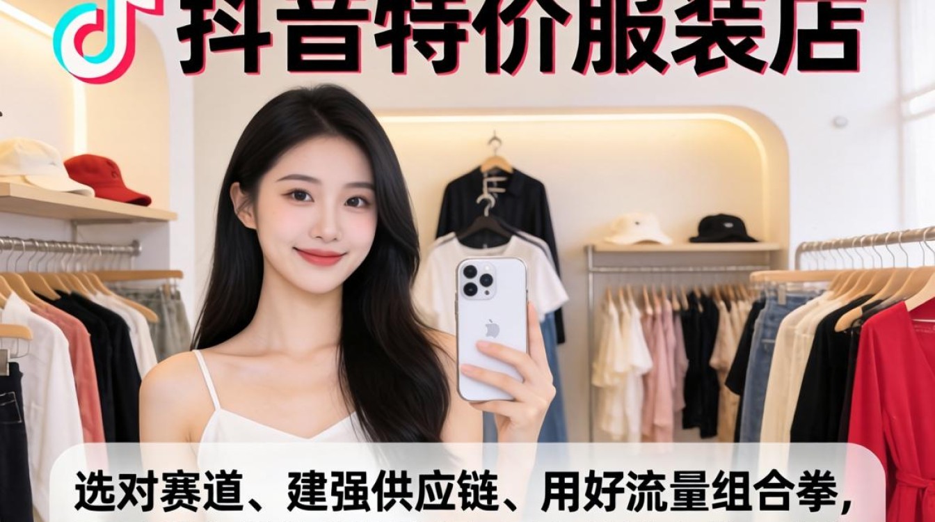 抖音特价服装店怎么开