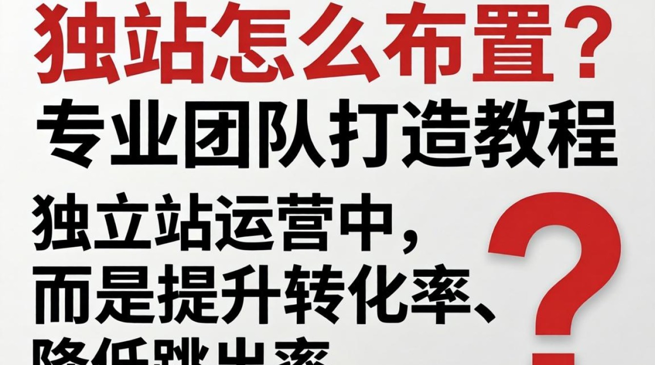 独立站怎么布置问号