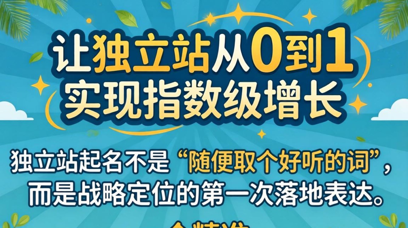 怎么给独立站取名?独立站起名技巧助你快速提升运营能力 独立站起名技巧助你快速提升运营能力