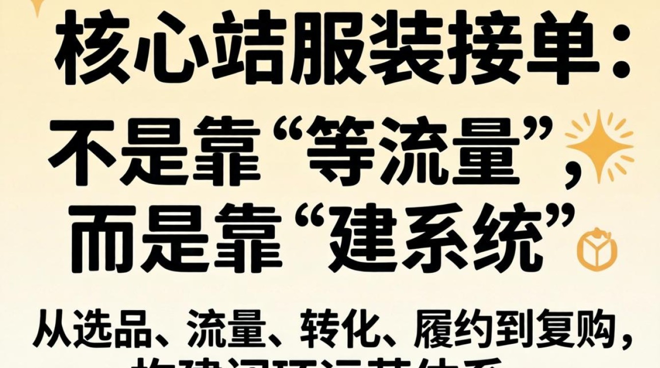 独立站服装怎么接单?从0到1快速接单全流程指南 从0到1快速接单全流程指南