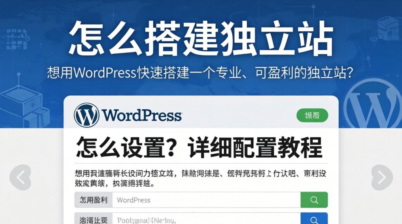 WordPress怎么搭建独立站并设置