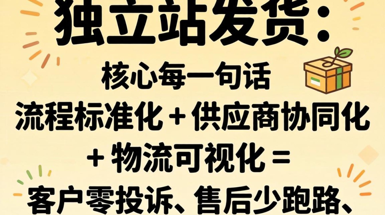 独立站海外发货流程与物流方案