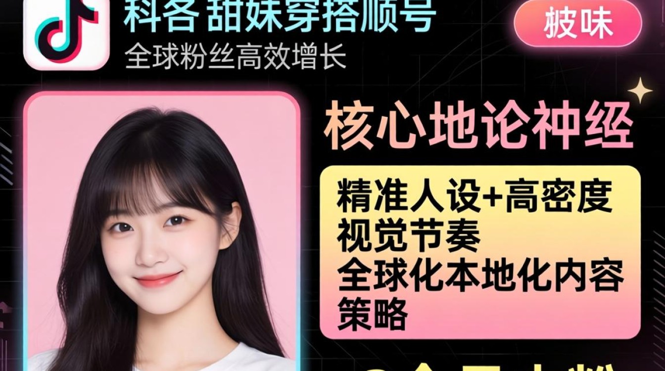 TikTok甜妹穿搭怎么涨粉?全球账号粉丝增长秘籍 TikTok甜妹穿搭怎么涨粉