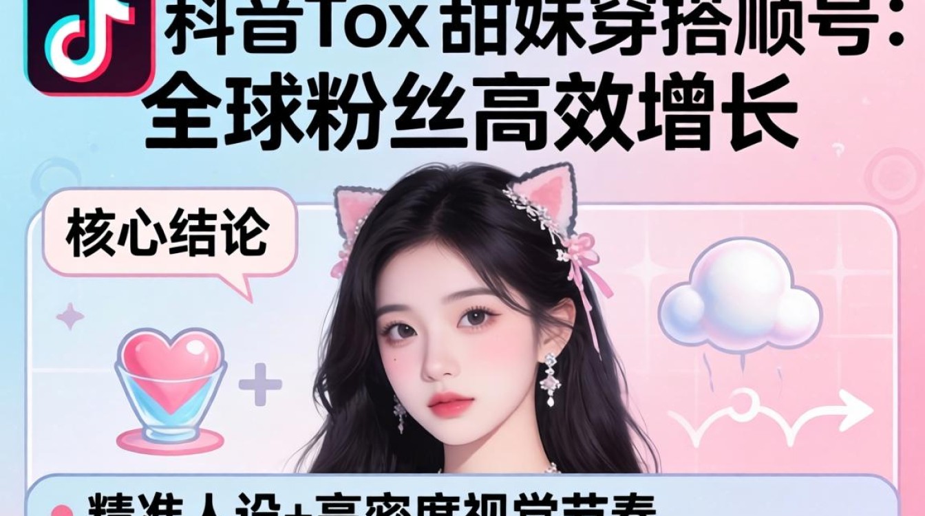 TikTok甜妹穿搭怎么涨粉?全球账号粉丝增长秘籍 TikTok甜妹穿搭怎么涨粉