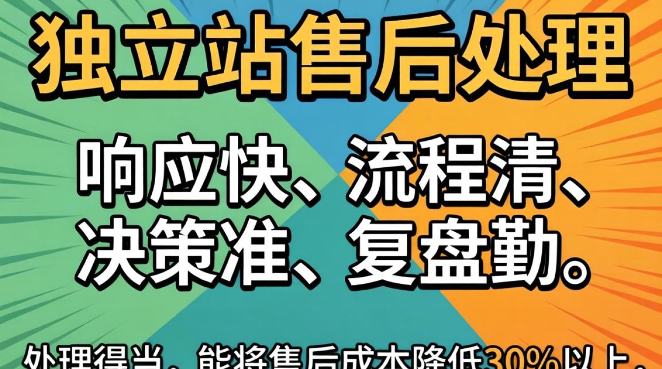 独立站怎么处理售后