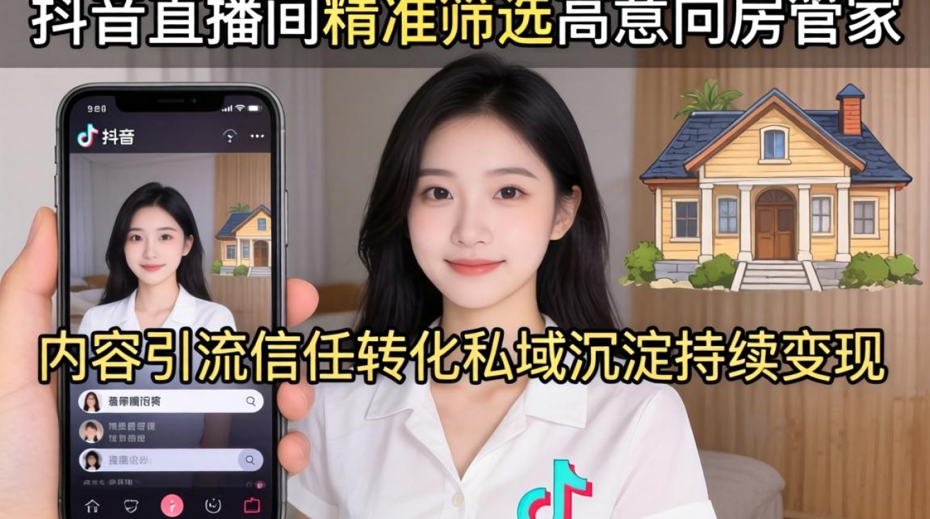 抖音直播间怎么找房管家?抖音找房管家私域运营稳定变现方法 抖音找房管家私域运营稳定变现方法
