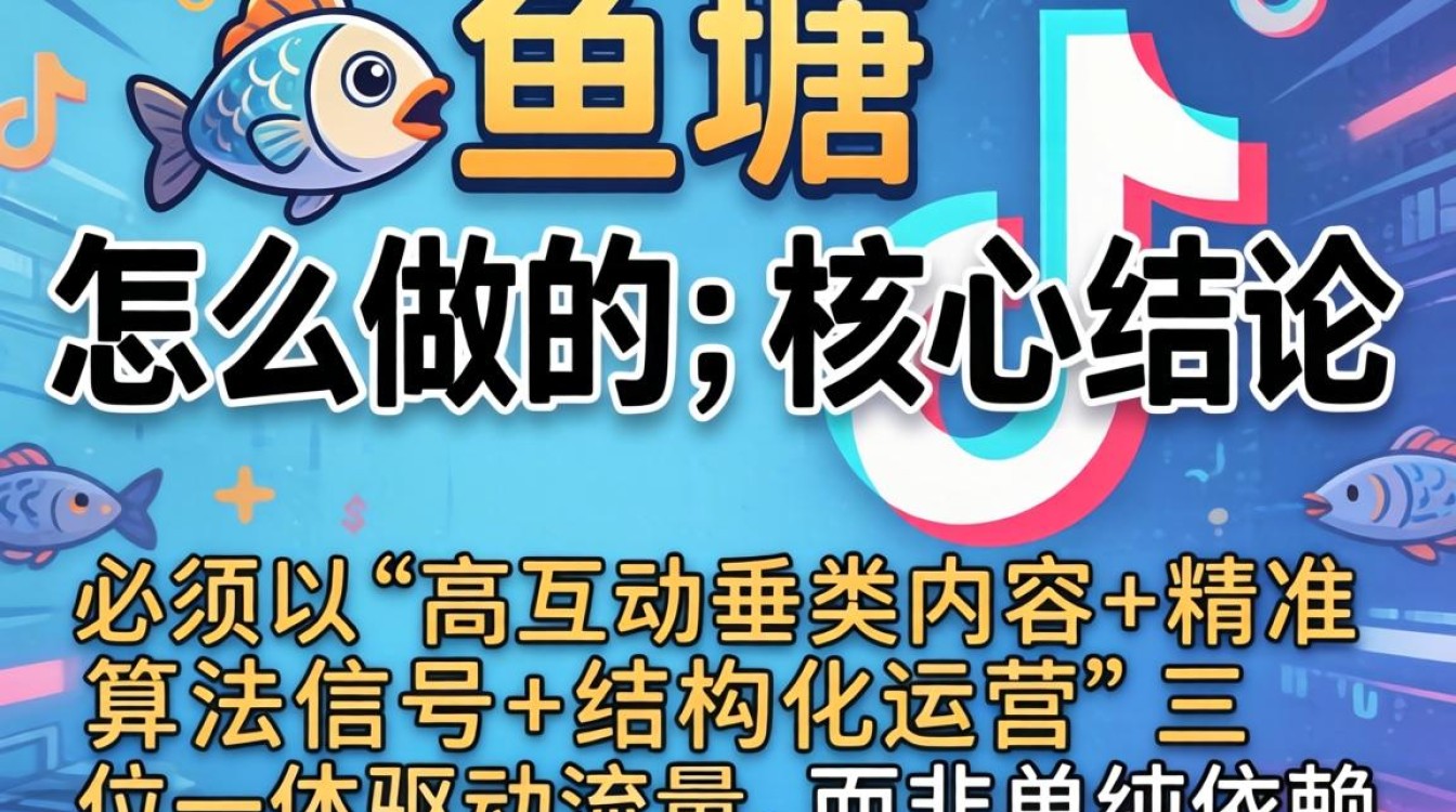 抖音鱼塘运营算法推荐与流量获取技巧