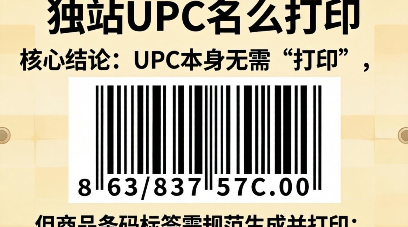 独立站UPC怎么打印?独立站UPC打印教程、方法、工具推荐 独立站UPC怎么打印