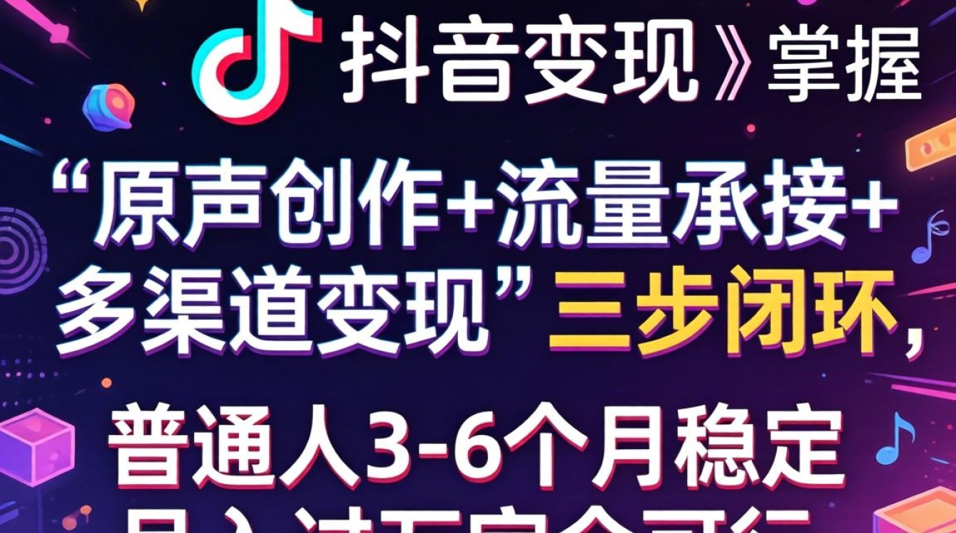抖音怎么弄成原声音乐?抖音原声音乐制作与变现技巧月入过万方法 抖音原声音乐制作与变现技巧月入过万方法