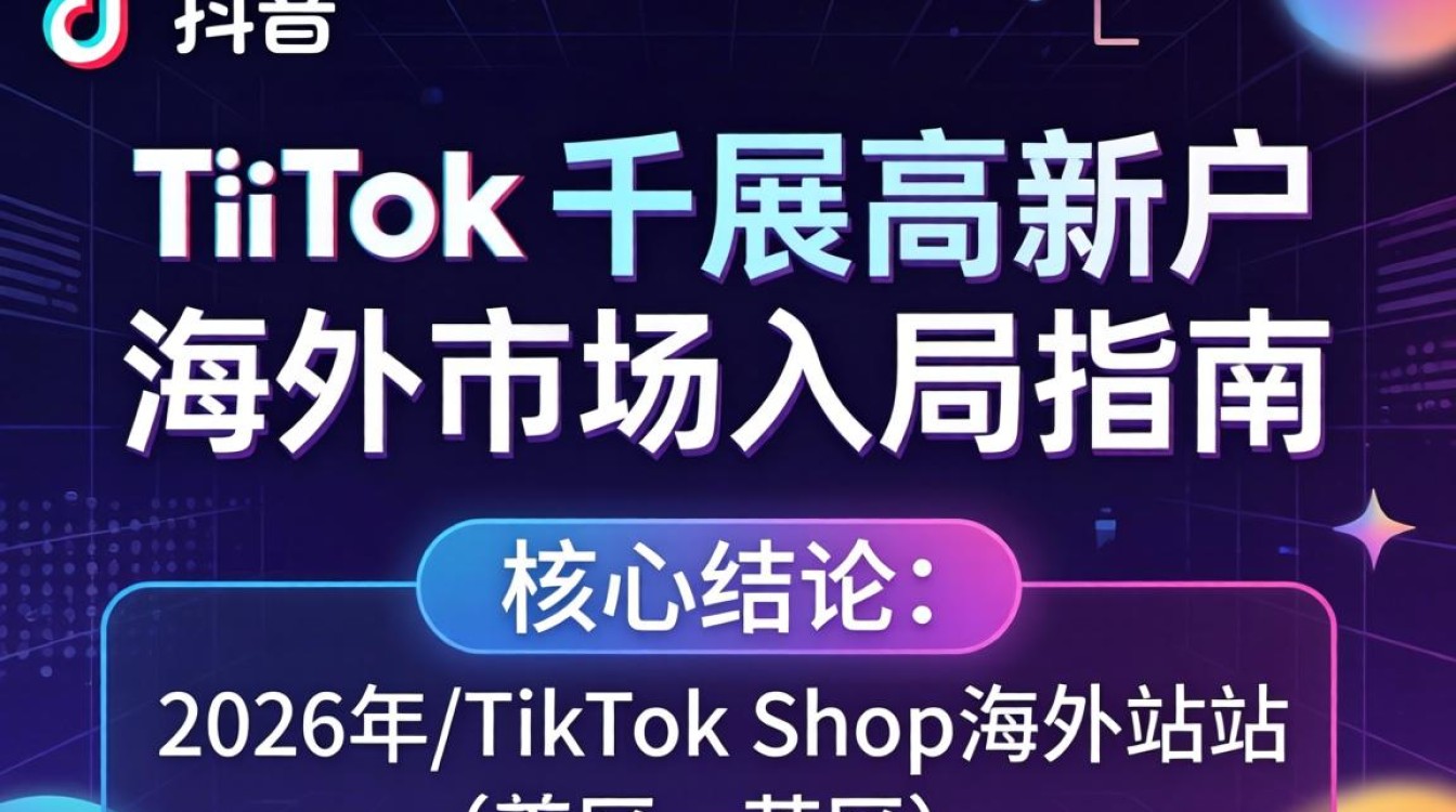 TikTok千展高新户如何入局海外市场?TikTok海外拓展指南 TikTok千展高新户如何入局海外市场