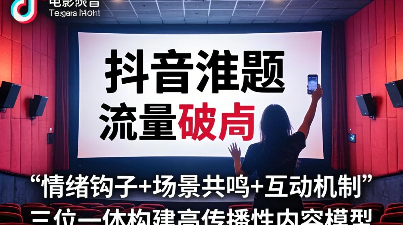 电影院抖音话题怎么写才能突破流量瓶颈