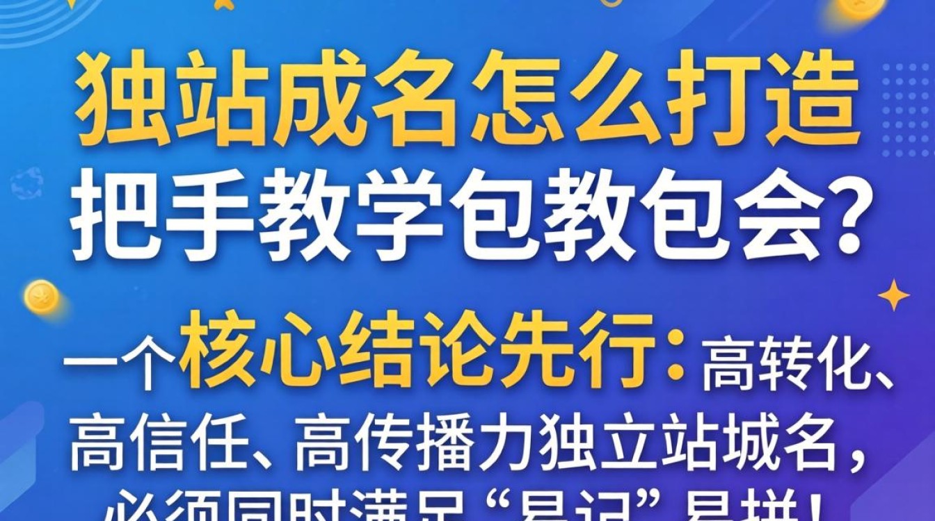 独立站域名注册配置优化全流程指南