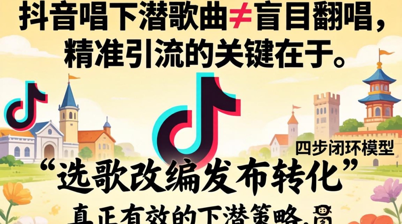 抖音唱下潜歌曲如何精准引流营销