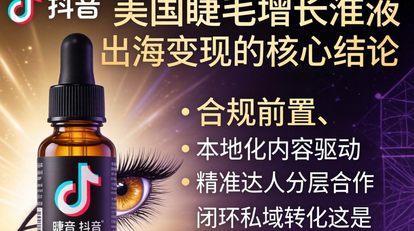 TikTok美国睫毛增长液怎么出海变现?睫毛增长液跨境电商全流程教程 TikTok美国睫毛增长液怎么出海变现