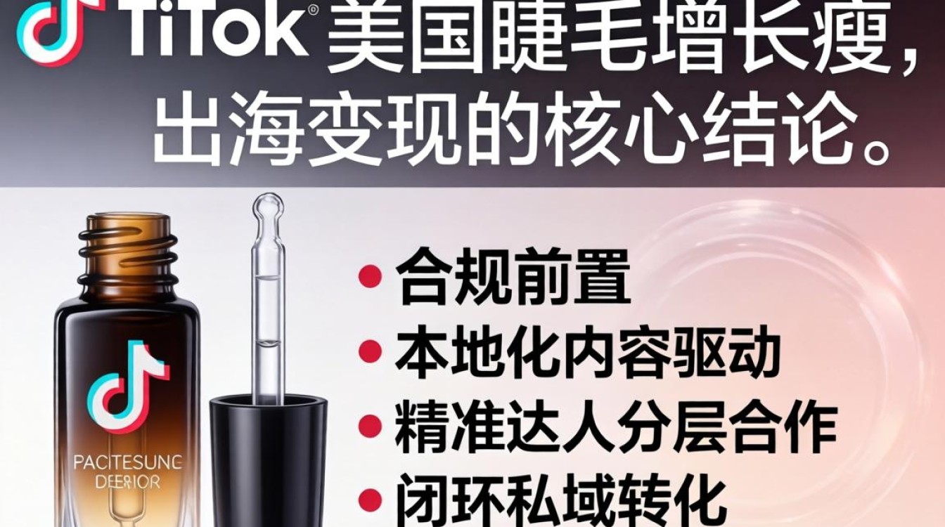 TikTok美国睫毛增长液怎么出海变现?睫毛增长液跨境电商全流程教程 TikTok美国睫毛增长液怎么出海变现