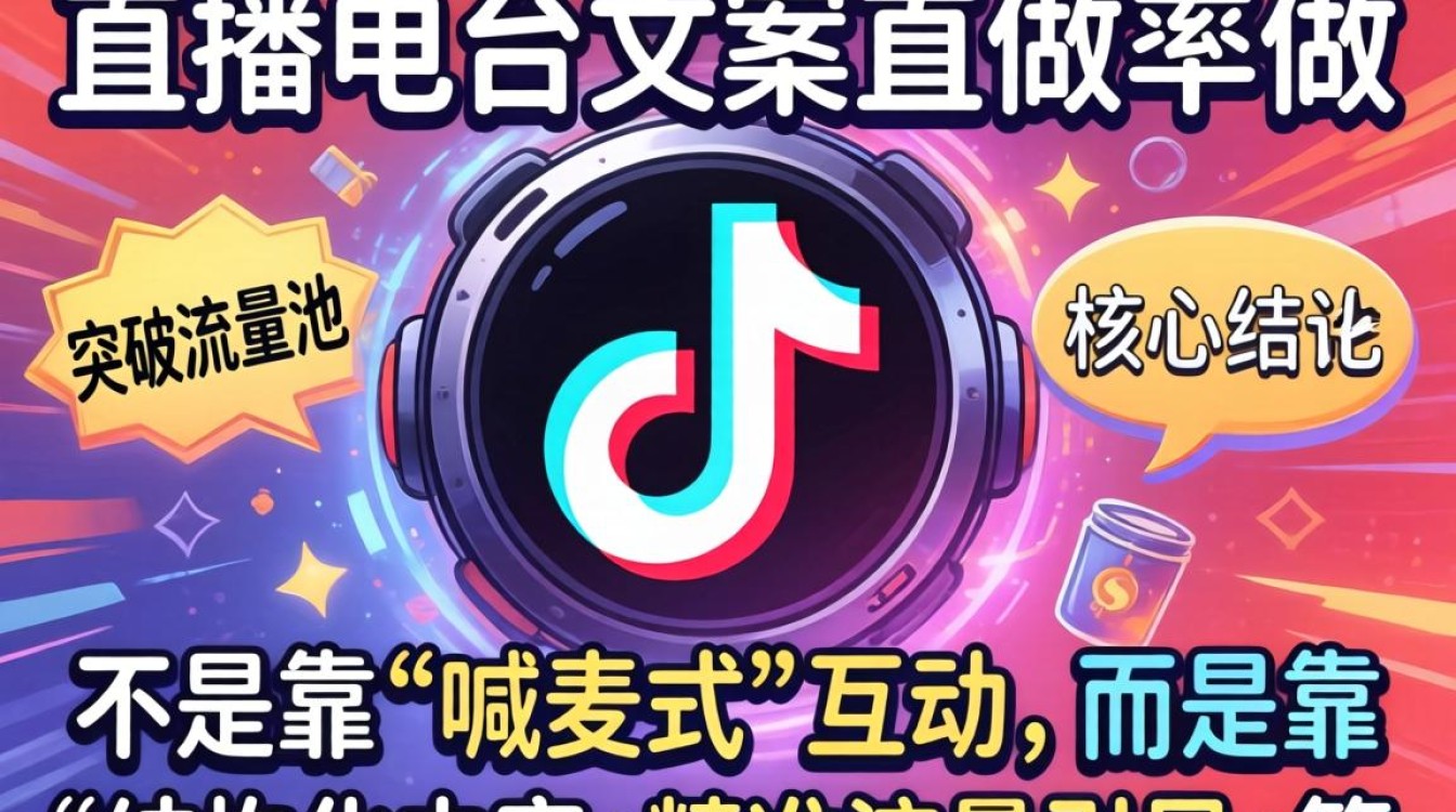 抖音电台文案直播怎么做才能突破流量池权重优化