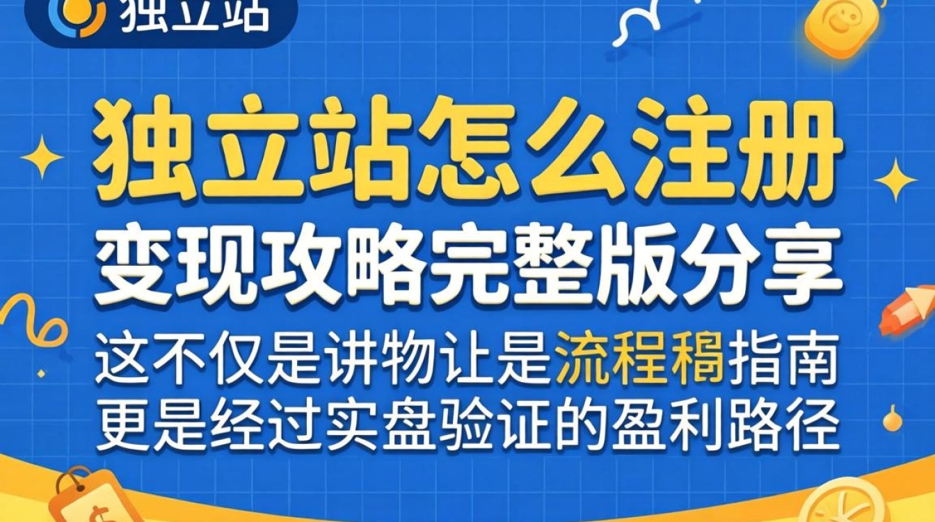 外贸独立站注册流程及变现攻略