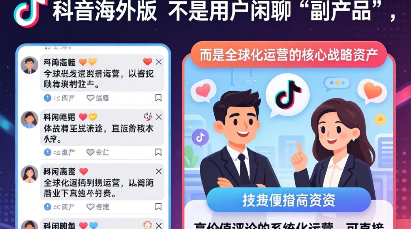 TikTok海外评论如何提升全球化运营效果