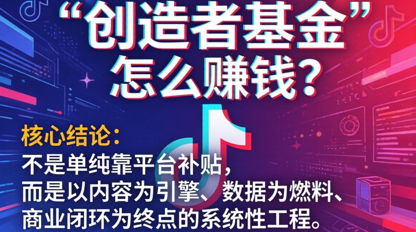 抖音创造者基金怎么赚钱?粉丝增长运营秘籍,如何靠基金+运营月入过万 抖音创造者基金怎么赚钱