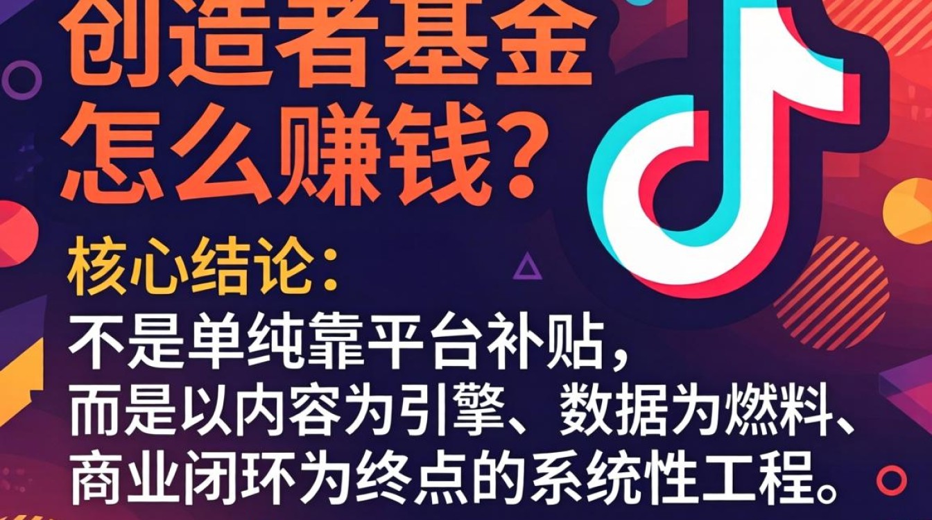 抖音创造者基金怎么赚钱?粉丝增长运营秘籍,如何靠基金+运营月入过万 抖音创造者基金怎么赚钱