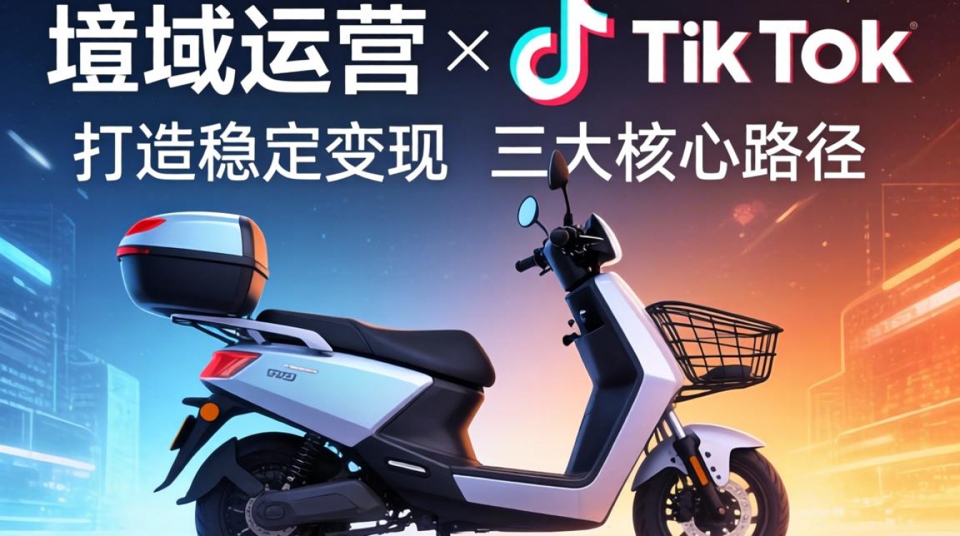 私域运营电动摩托车如何在TikTok打造稳定变现
