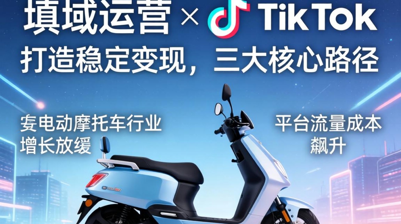 私域运营电动摩托车如何在TikTok打造稳定变现