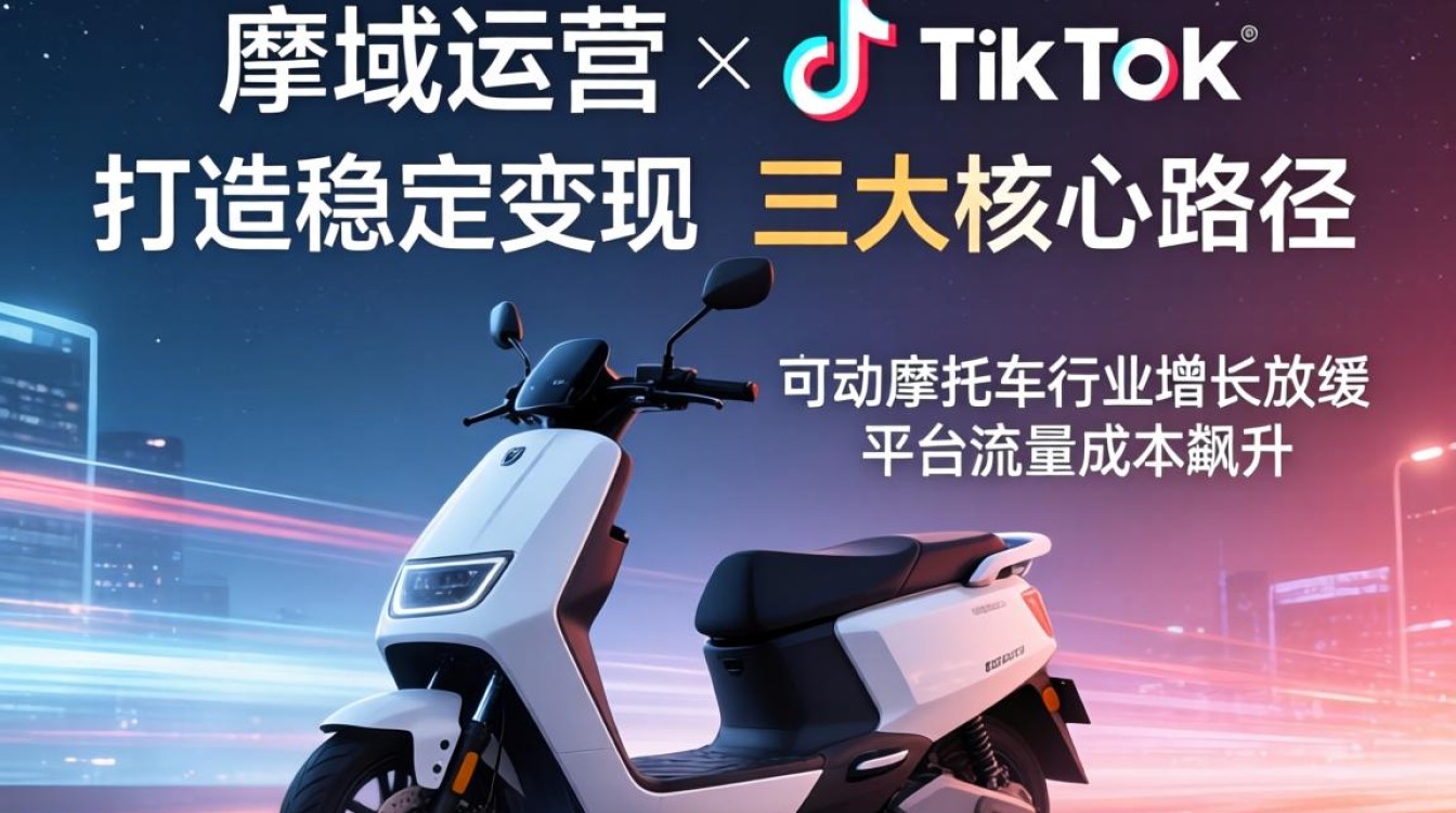 私域运营电动摩托车如何在TikTok打造稳定变现