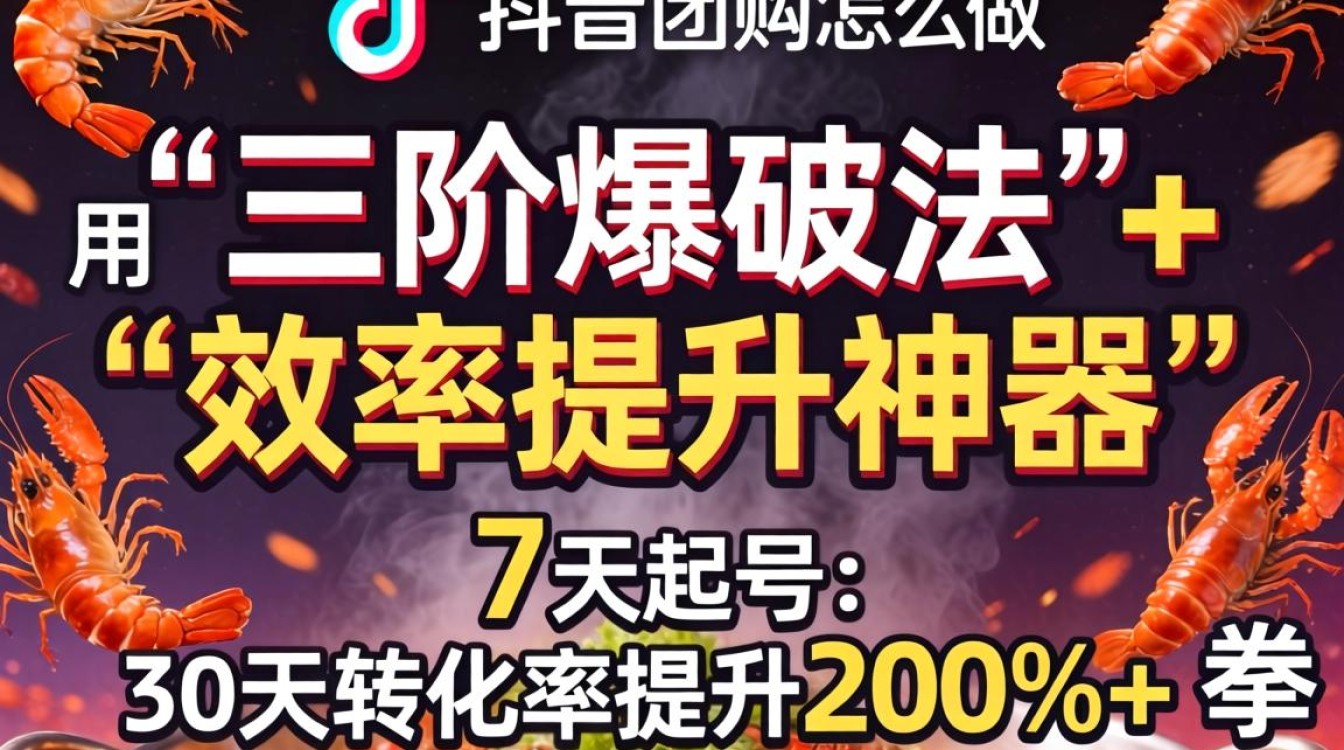 卤虾抖音团购怎么做