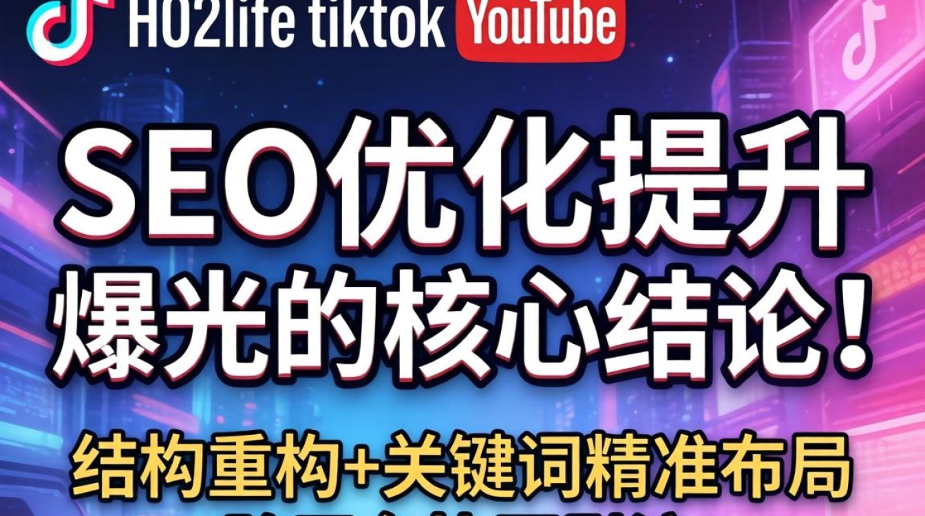 tiktok YouTube SEO优化方法