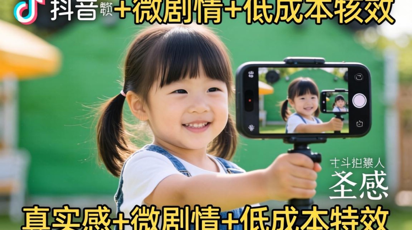 小孩拍戏抖音特效教程可复制成功经验