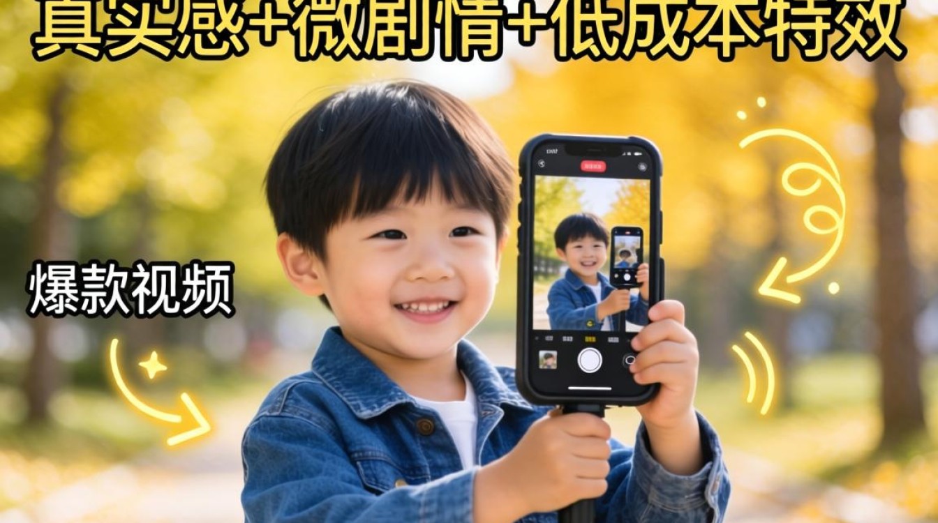 小孩拍戏抖音特效教程可复制成功经验