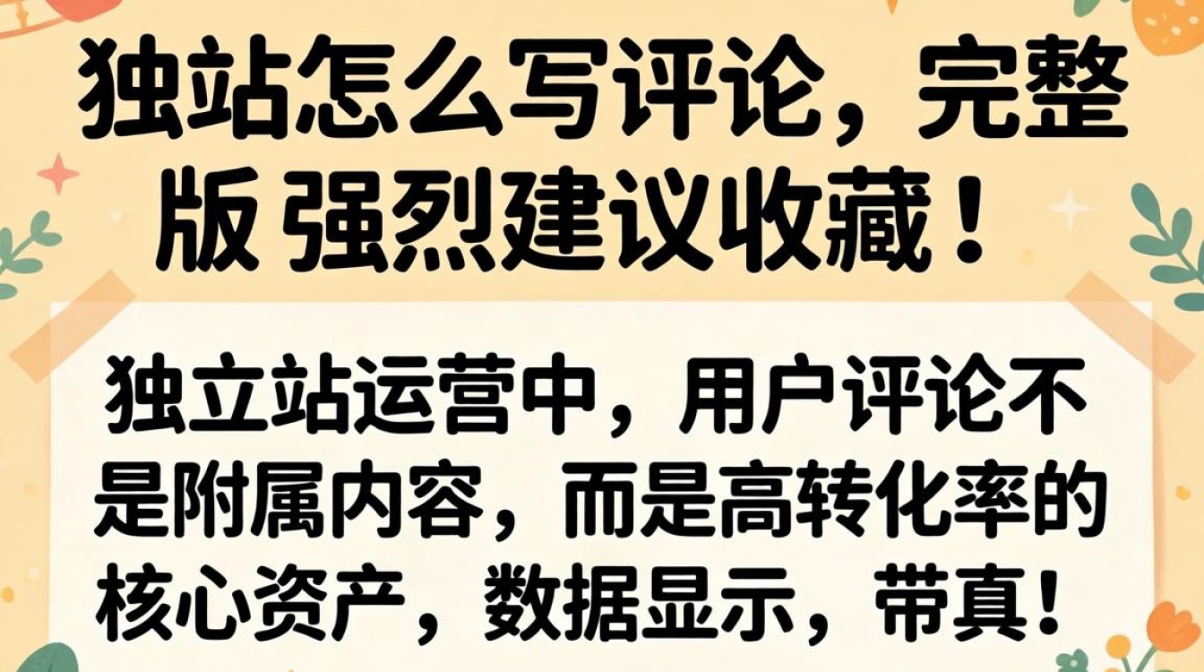 独立站写评论完整版攻略