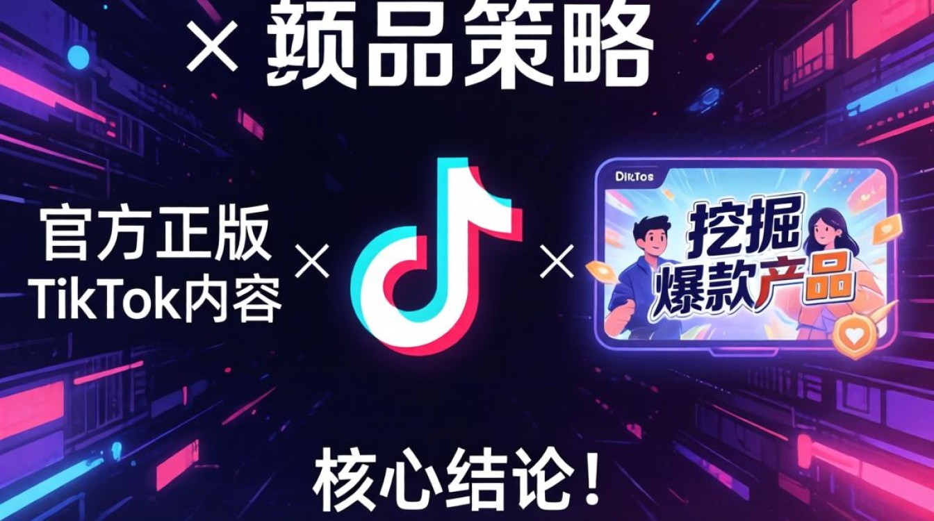 官方正版TikTok爆款产品挖掘方法