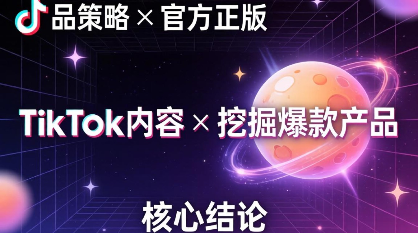 官方正版TikTok爆款产品挖掘方法