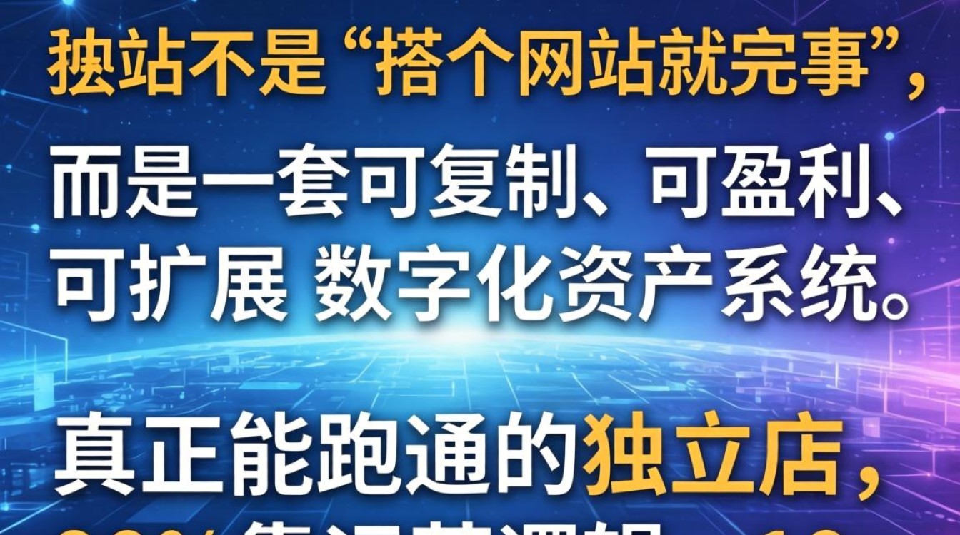独立站搭建必备技巧运营人必须掌握