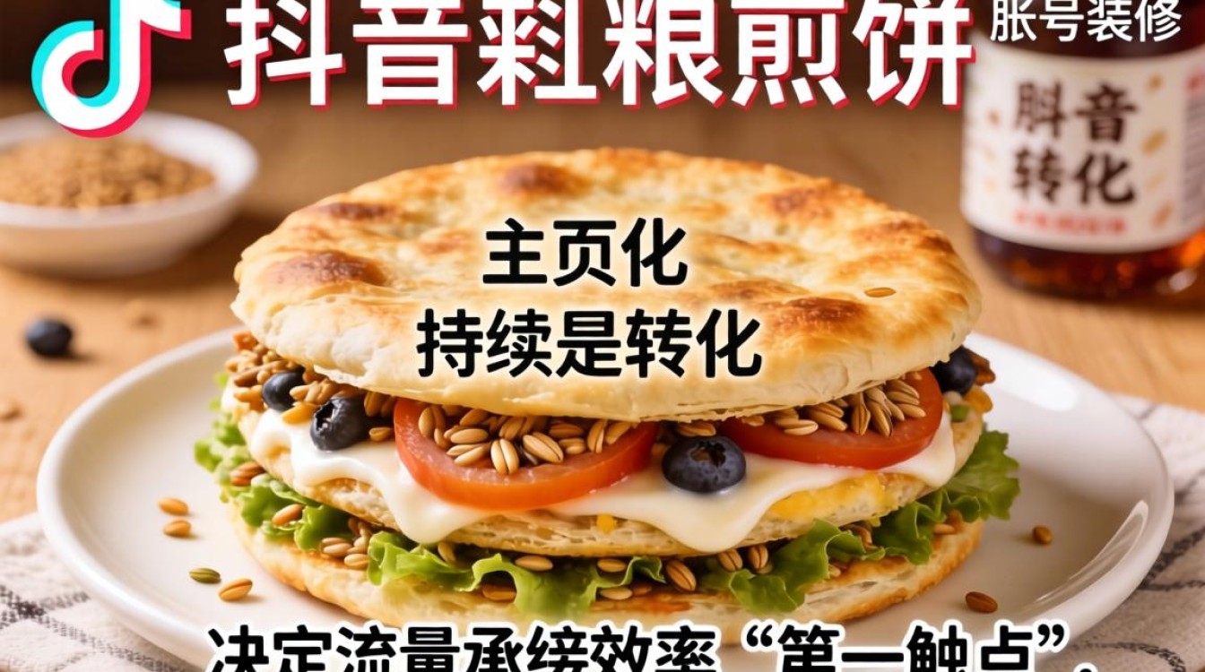 抖音杂粮煎饼怎么卖?账号装修与主页优化技巧 账号装修与主页优化技巧
