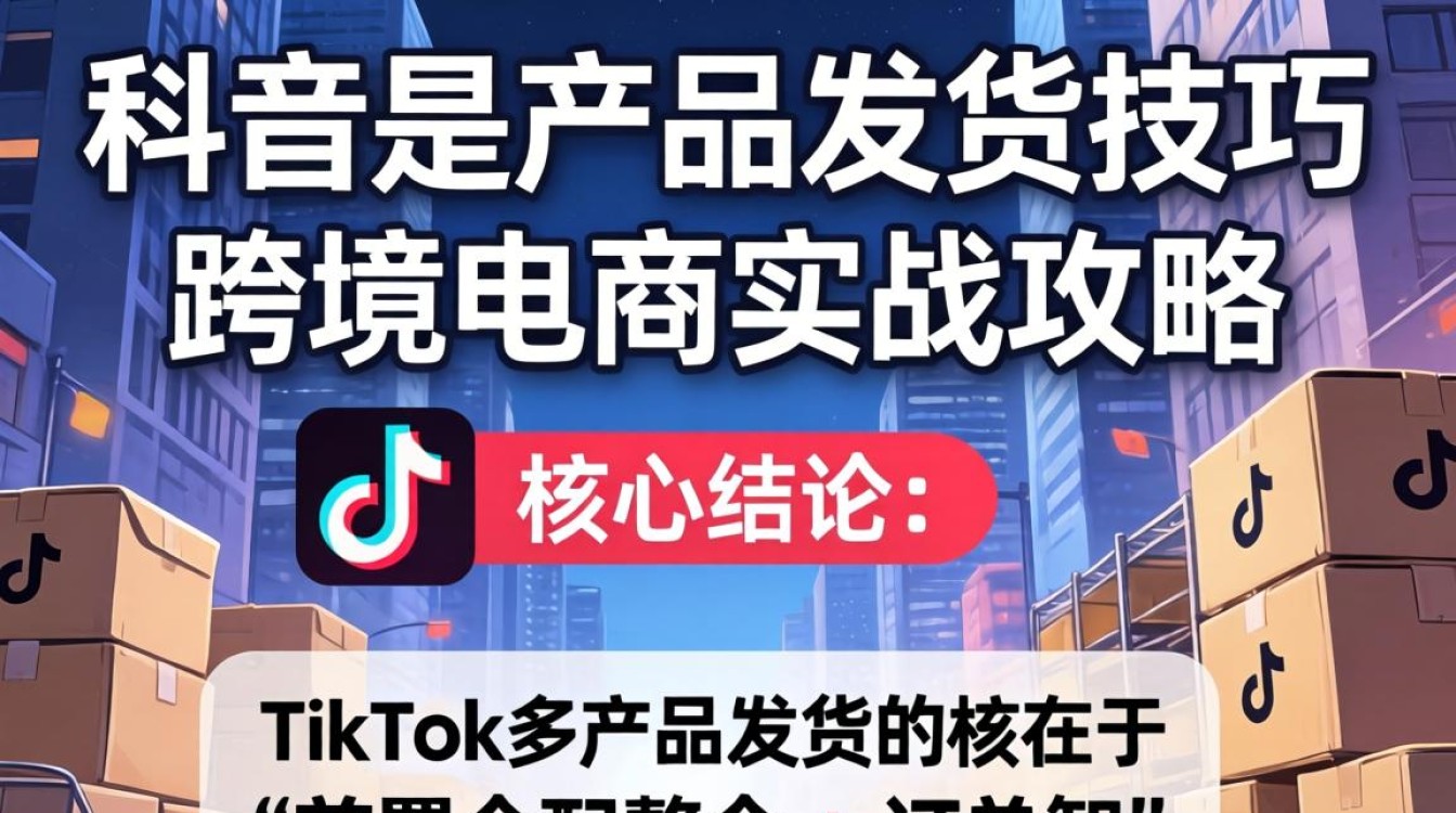 TikTok多产品发货怎么操作