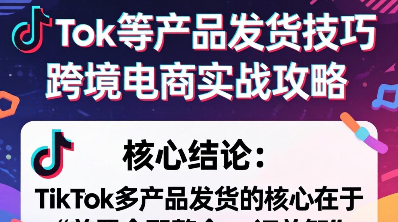 TikTok多产品发货怎么操作