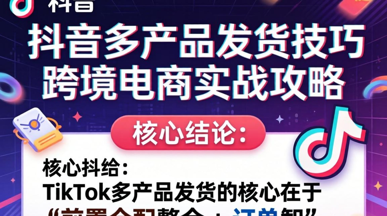 TikTok多产品发货怎么操作