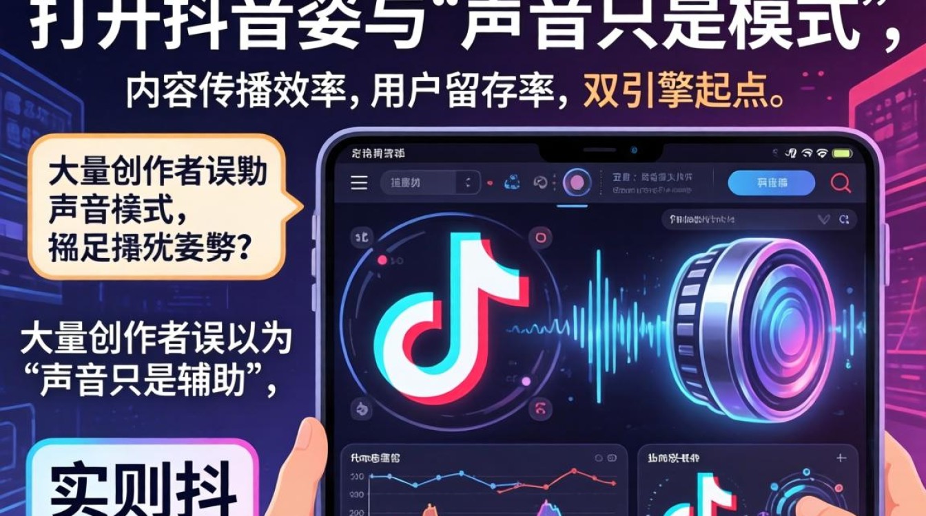 安卓抖音怎么开声音模式?抖音声音模式设置与运营优化方法 抖音声音模式设置与运营优化方法